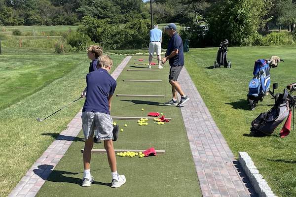 rockport golf club practice area